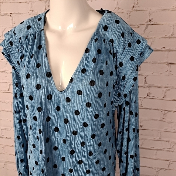 ZARA polca dot Shift Mini Dress - Picture 7 of 13